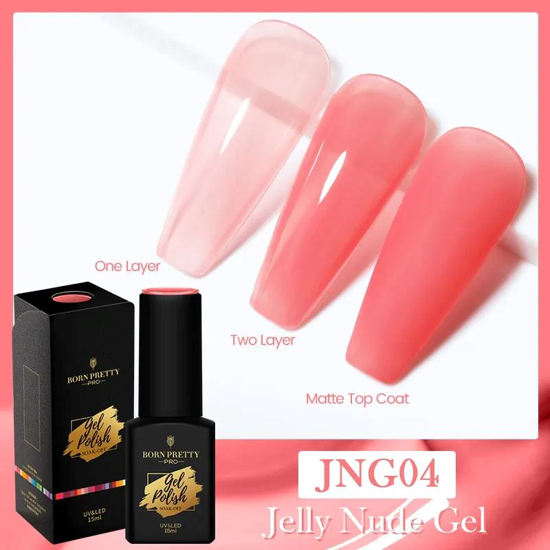 Jelly Nude Gel Born Pretty 15ml - Image 8
