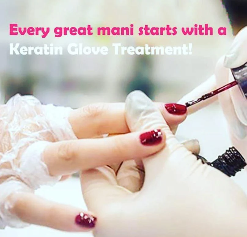 Keratin Gloves Natural Moisturising Hands Treatment - Bodipure white sachet - Image 7