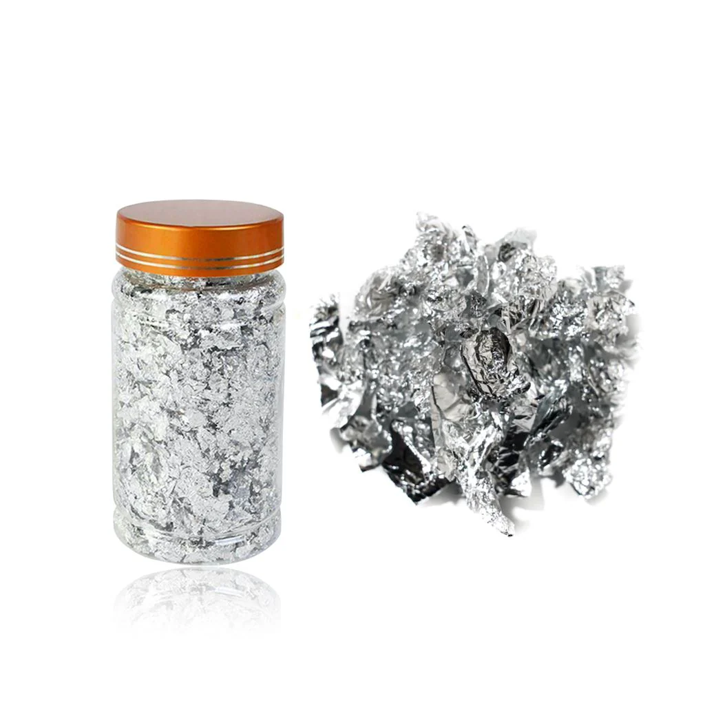 Leaf Foil Nail Art Large Jar - Image 6