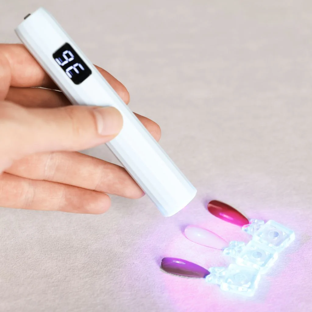 LED Nail Torch Flash Cure Gel Tips USB Rechargeable - Image 9