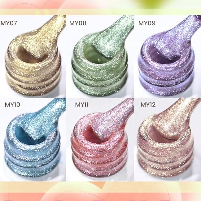 Light Flow Cat Eye Magnetic Gel Polish Born Pretty - Image 2