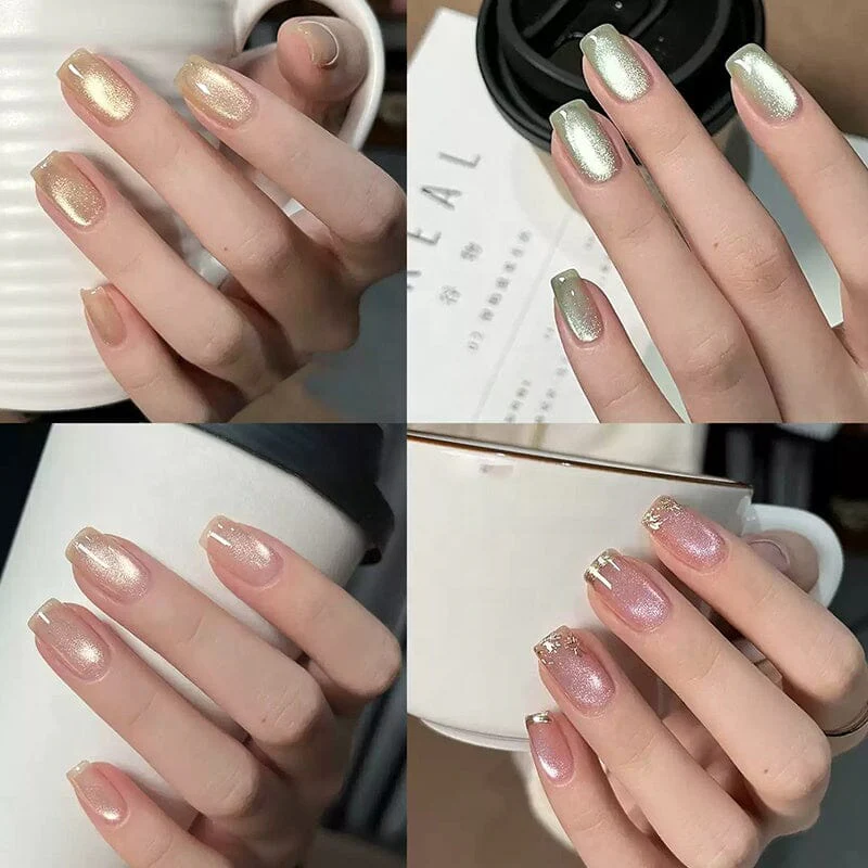 Light Flow Cat Eye Magnetic Gel Polish Born Pretty - Image 3