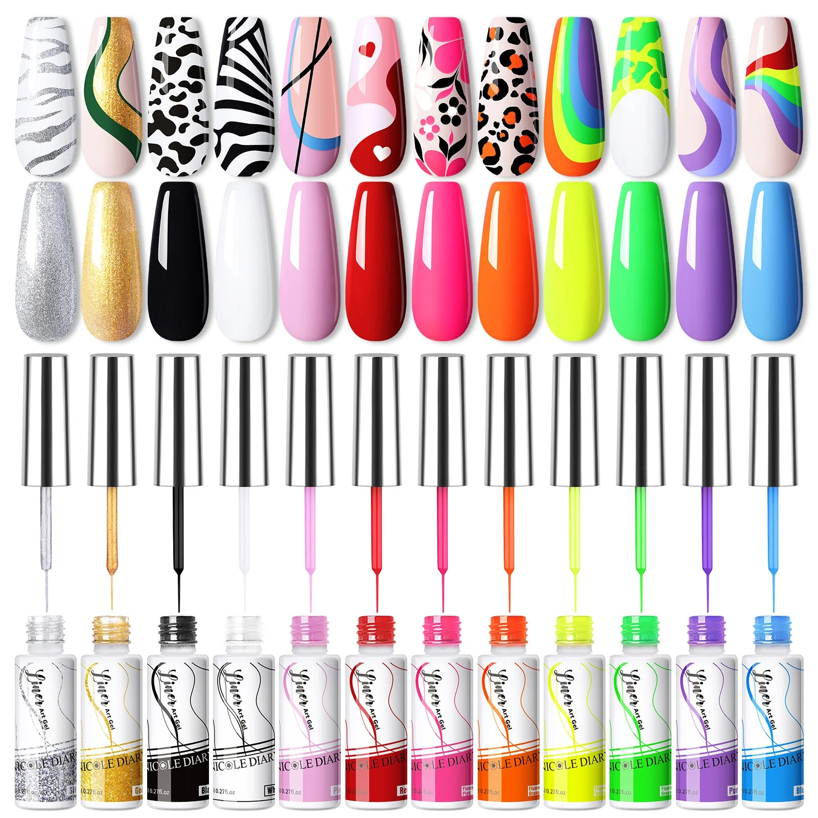 Liner Gel Kit Nicole Diary - Image 3