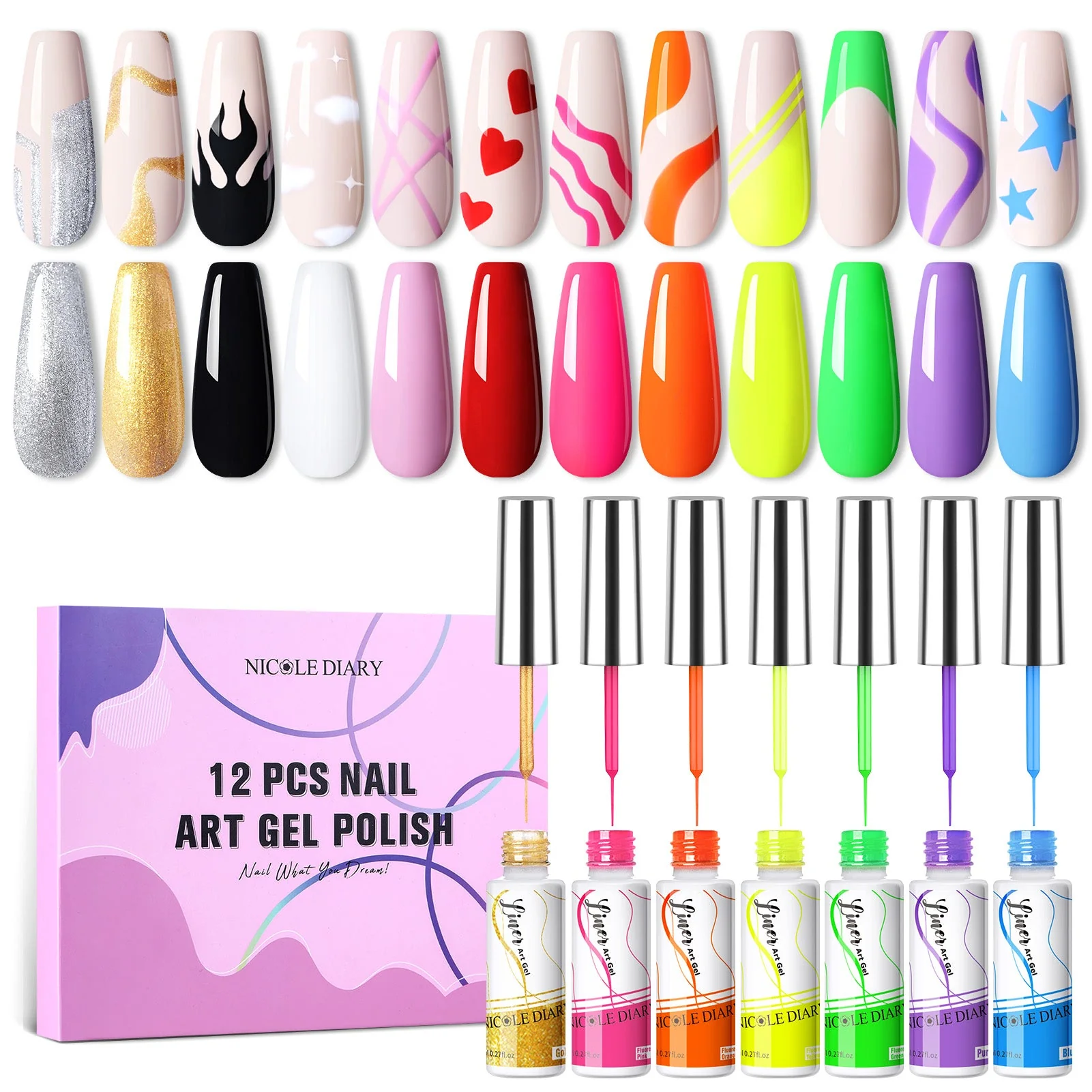Liner Gel Kit Nicole Diary - Image 5