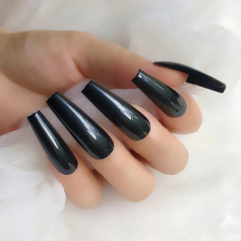 Coffin Long Nail Tips - Image 2