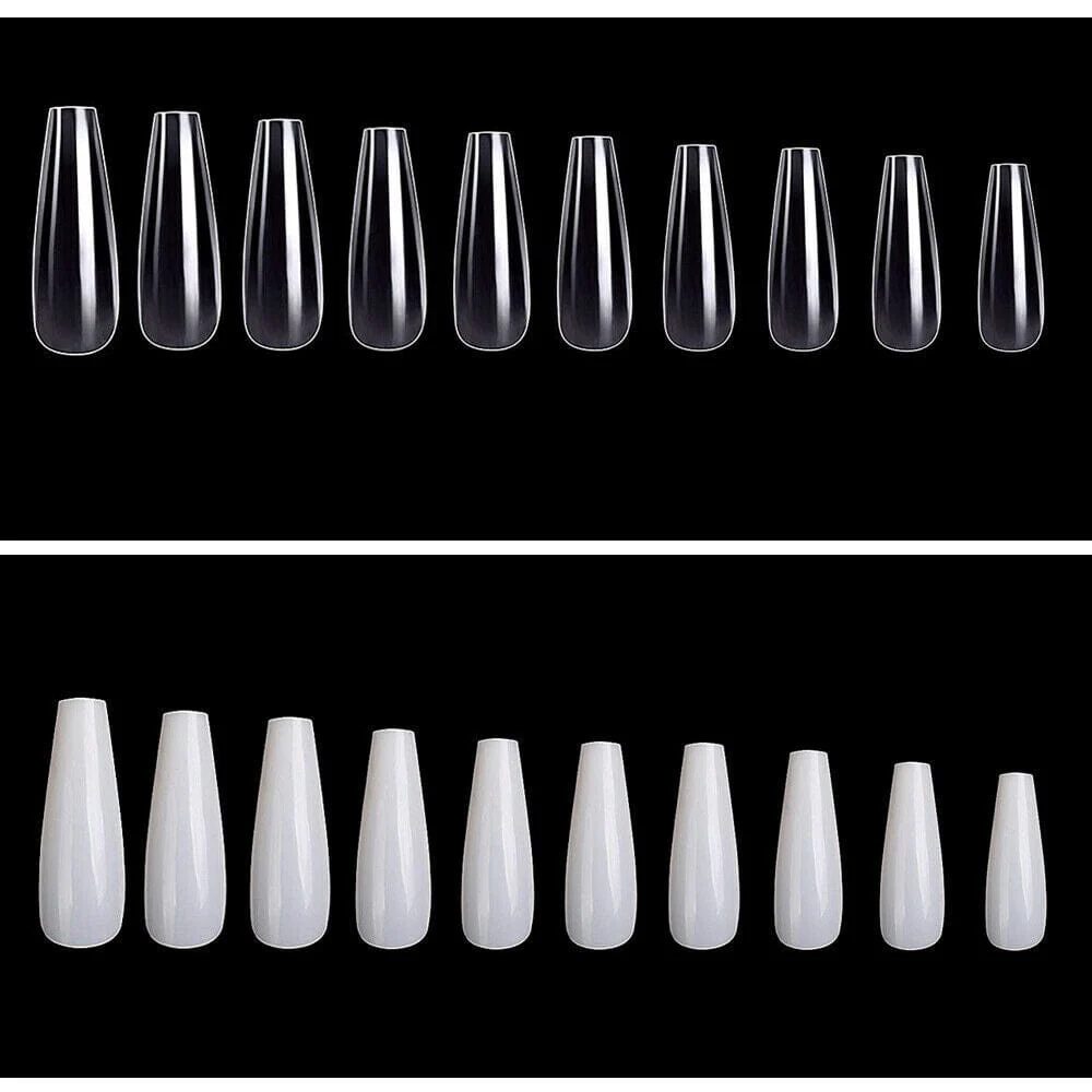 Coffin Long Nail Tips - Image 3