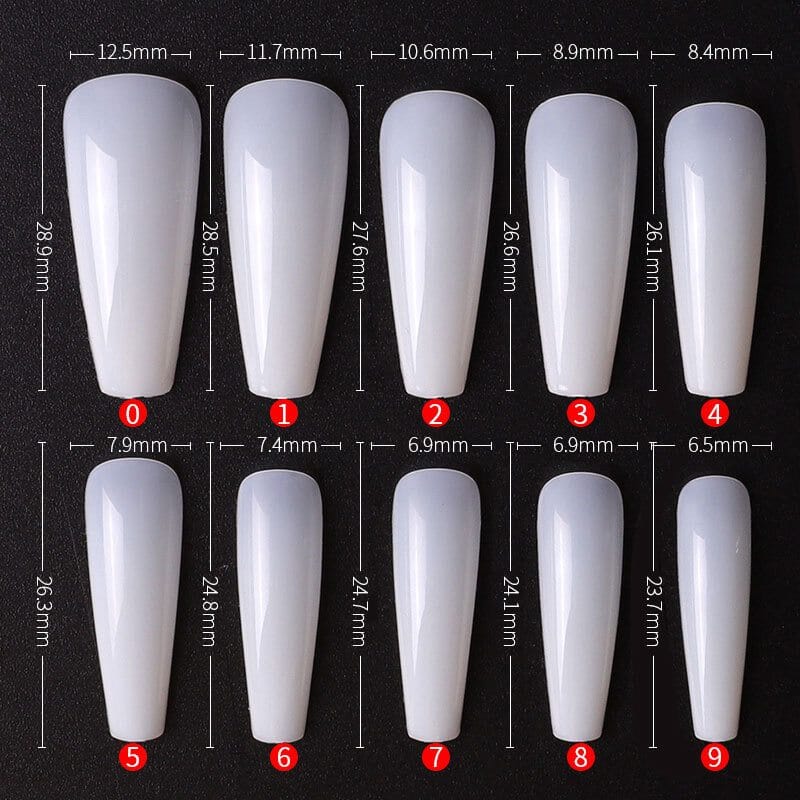 Coffin Long Nail Tips - Image 4