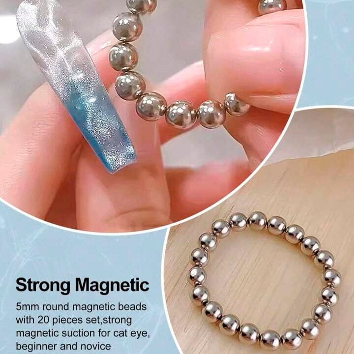 Magnet Balls for Blooming Cat Eye Design - 20pcs Ball Pack - Image 3