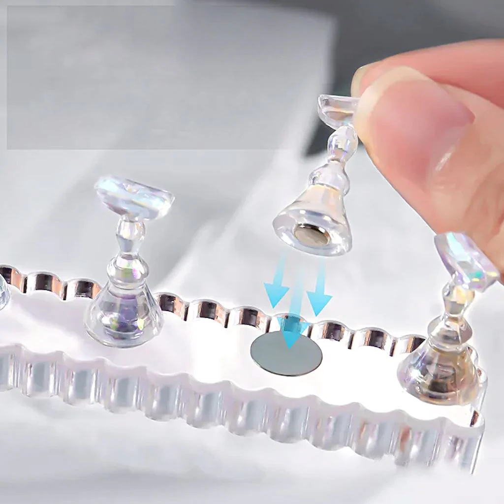Magnetic Tips Display Stand Aurora and Clear - Image 2