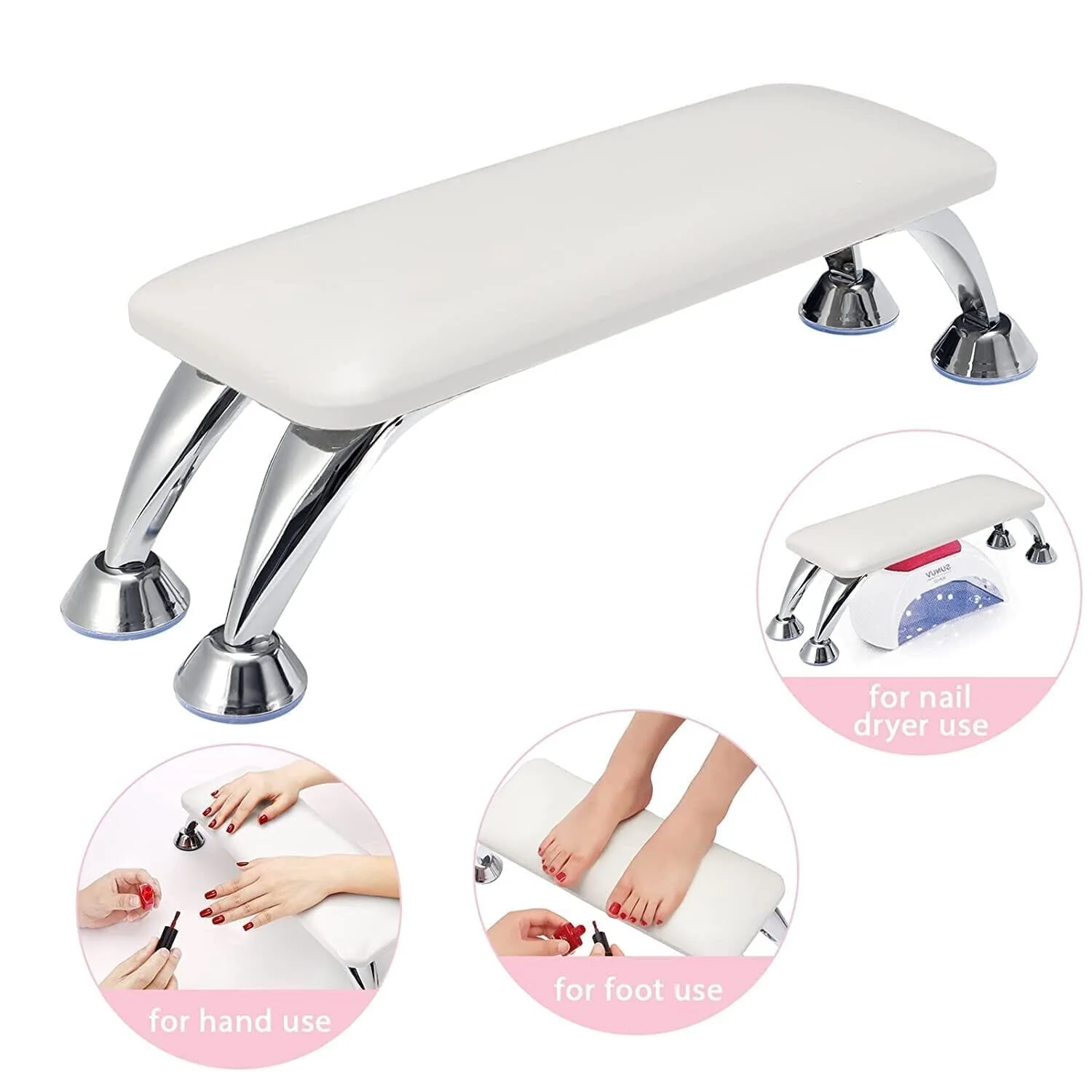 Manicure Leather Hand Rest Pillow Genuine - Image 3