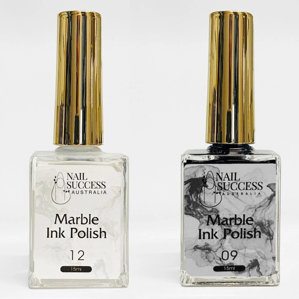 Marble Ink Polish - Nail Art Watercolour - Image 18