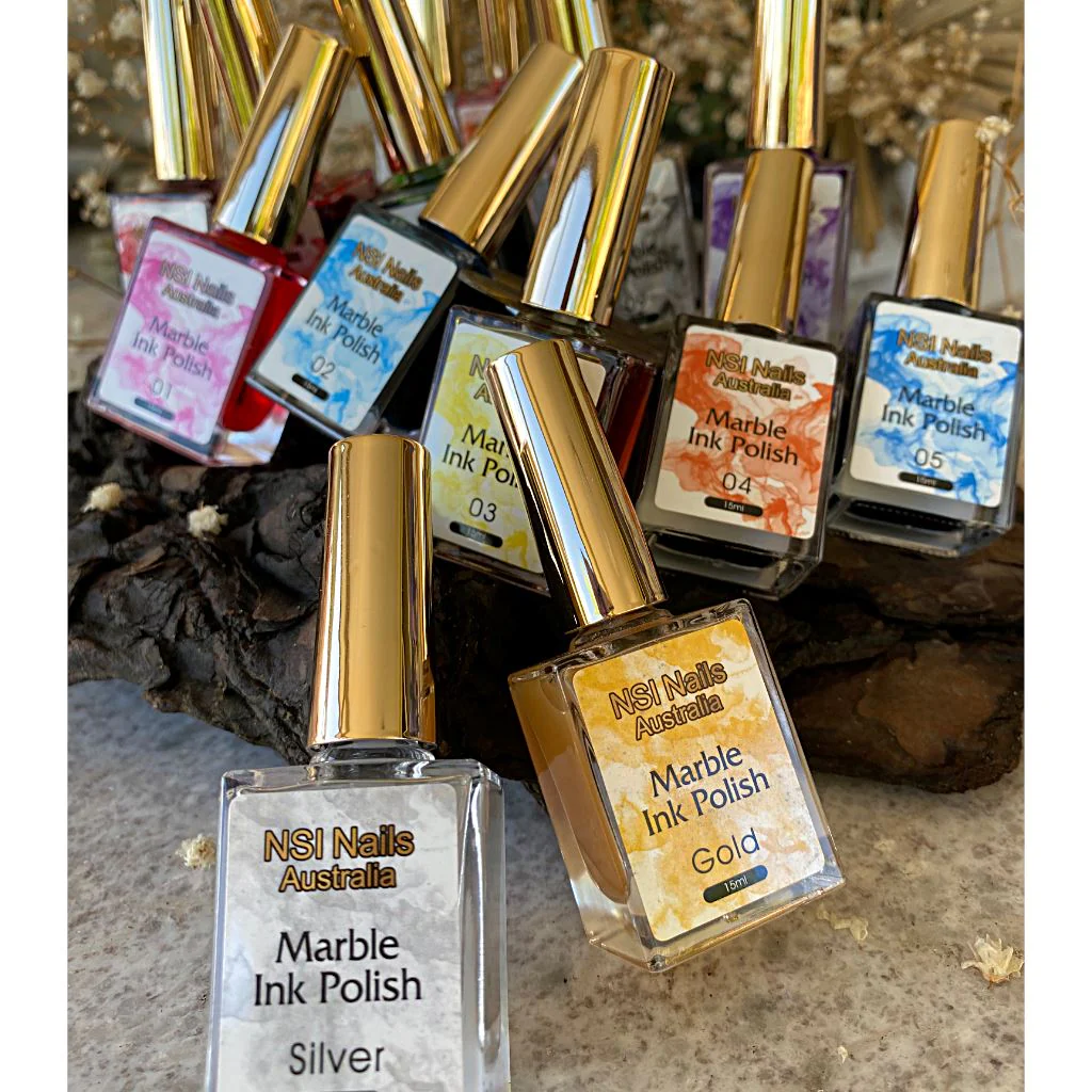 Marble Ink Polish - Nail Art Watercolour - Image 20