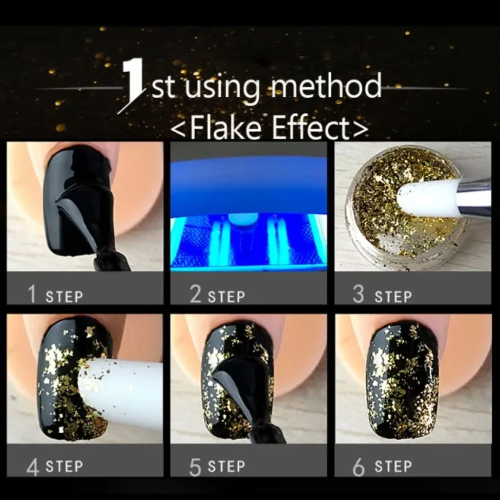 Metallic Chrome Flakes - Image 3