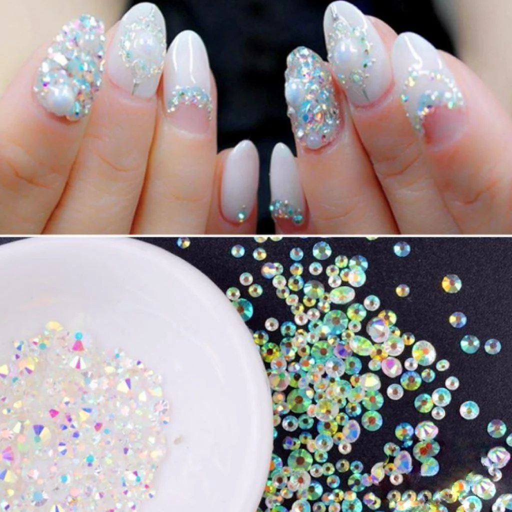 Crystal Meteorite Rhinestones Nail Art AB Bag - Image 2