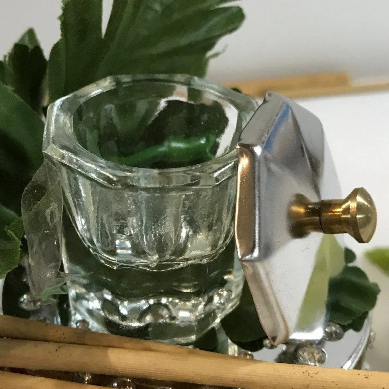 Mini Glass Jar 5ml with Stainless Steel Lid - Image 6