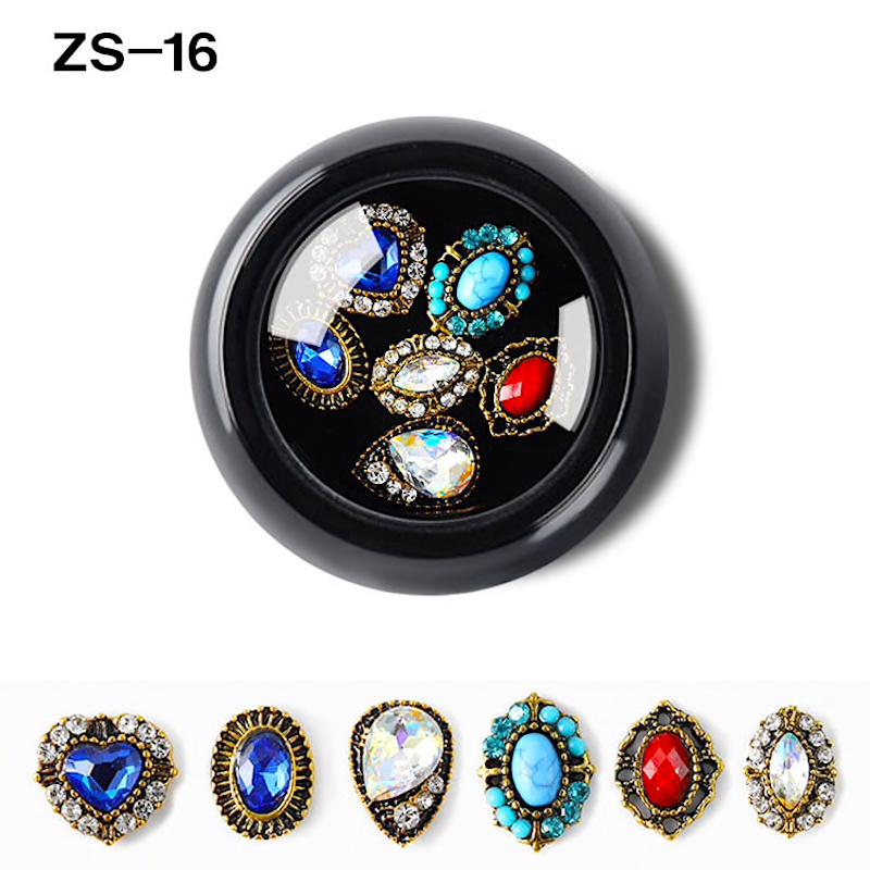 Mixed 3D Nail Art Rhinestone Charms - Image 10