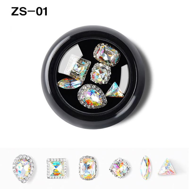 Mixed 3D Nail Art Rhinestone Charms - Image 3