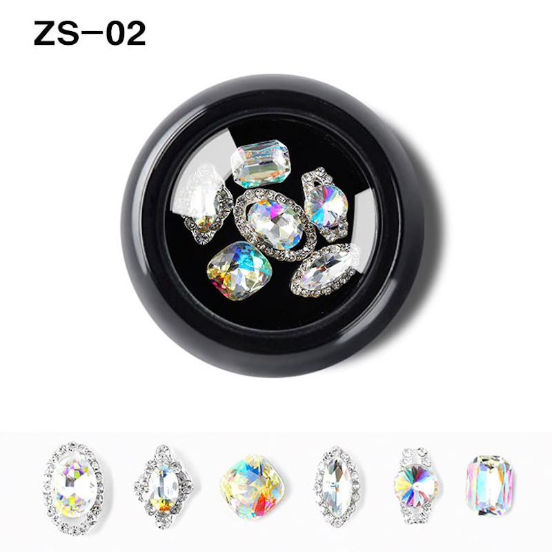 Mixed 3D Nail Art Rhinestone Charms - Image 4