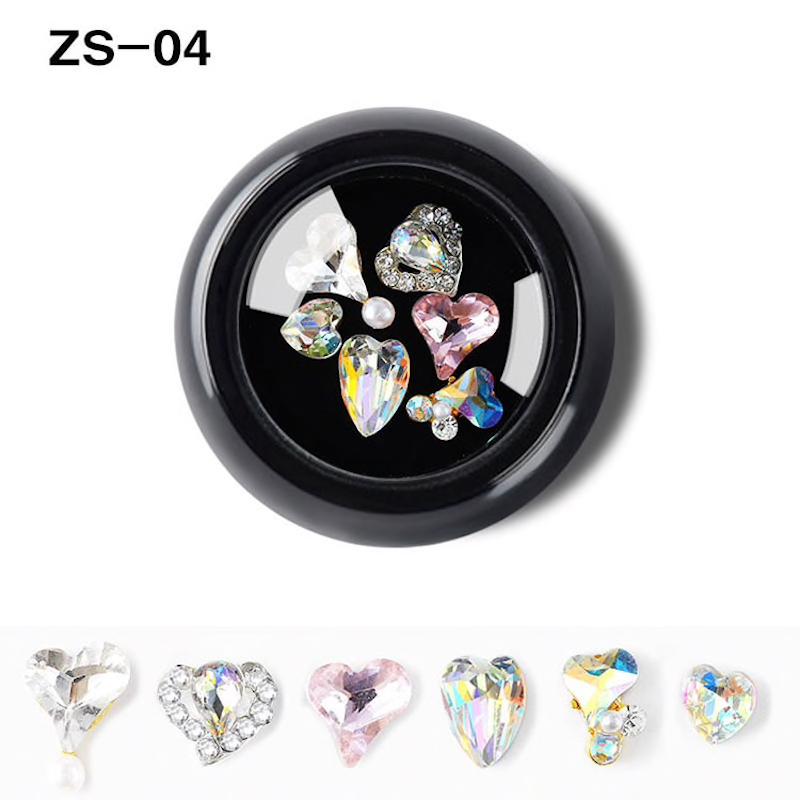 Mixed 3D Nail Art Rhinestone Charms - Image 6