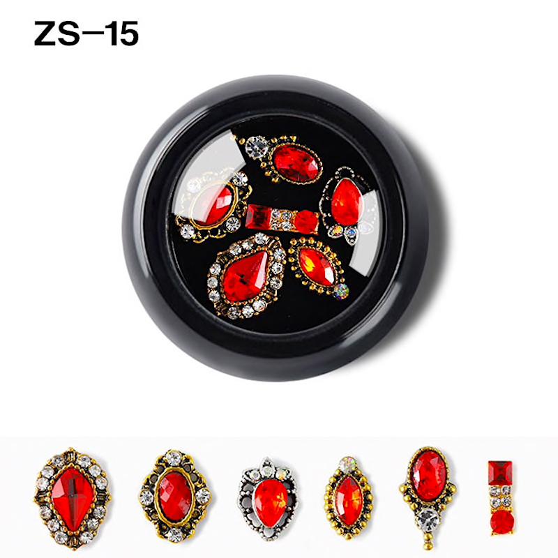 Mixed 3D Nail Art Rhinestone Charms - Image 9