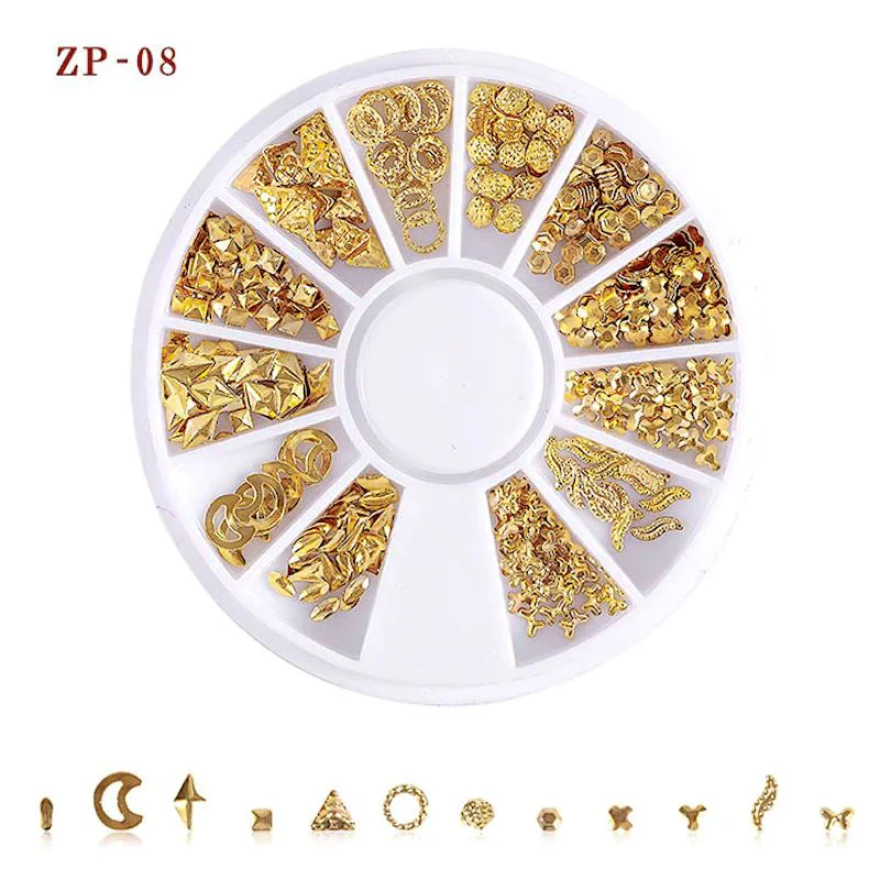 Mixed Patterns Nail Art Decoration Wheels - Image 13