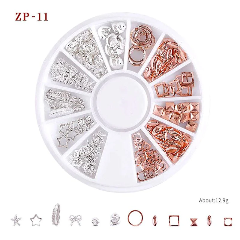 Mixed Patterns Nail Art Decoration Wheels - Image 15