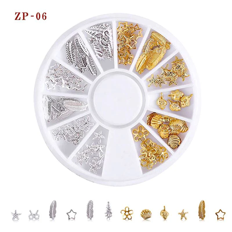 Mixed Patterns Nail Art Decoration Wheels - Image 9