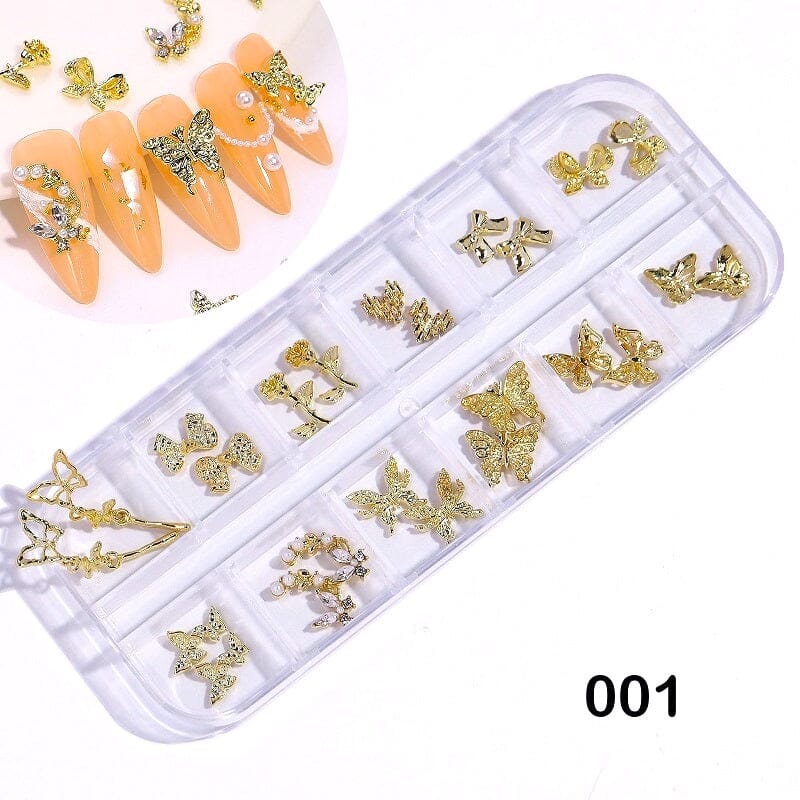 Nail Art 3D Decoration Charms Tray - Image 4