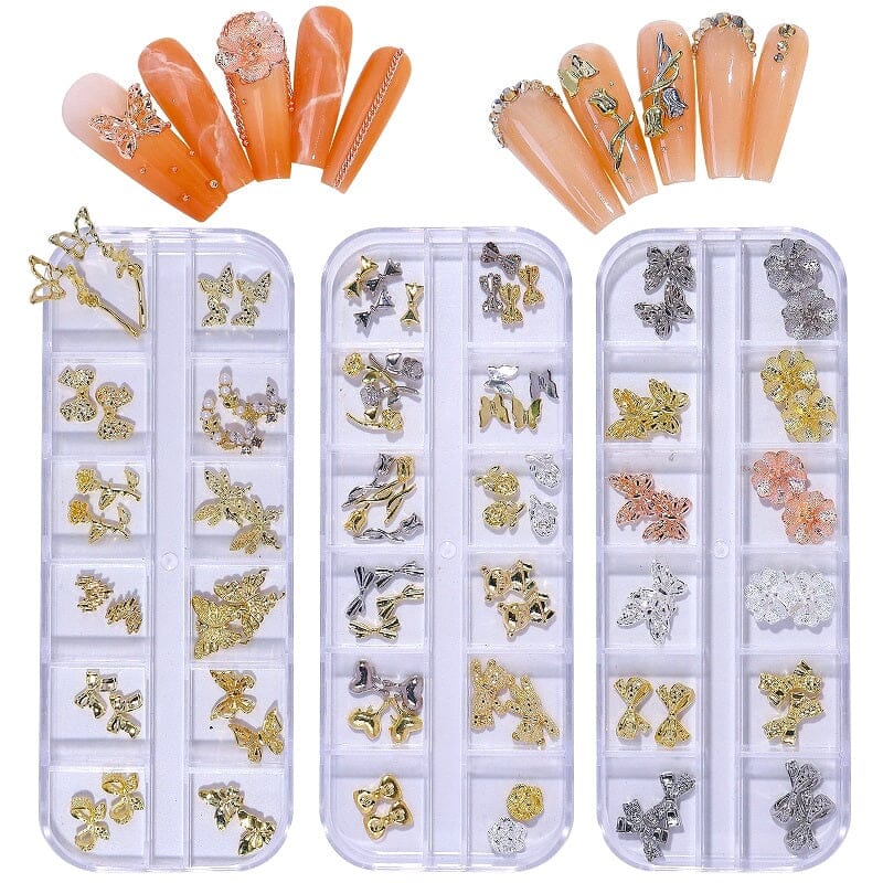 Nail Art 3D Decoration Charms Tray - Image 7