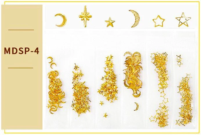 Nail Art 3D Hollow Metal Decoration Charms - Image 5