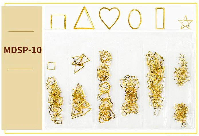 Nail Art 3D Hollow Metal Decoration Charms - Image 7