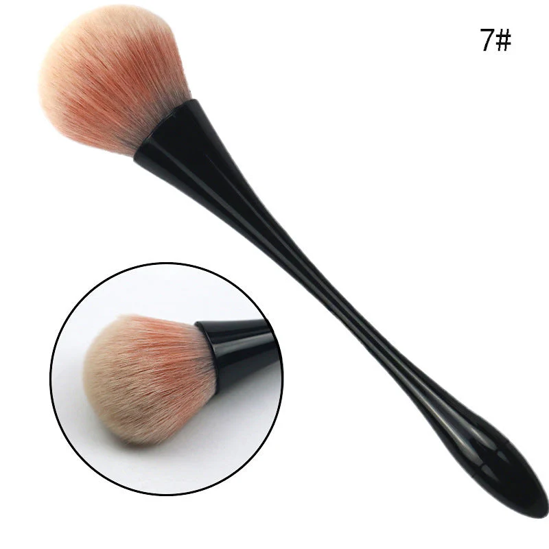 Dusting Brush Soft Hair Long Slim Metallic Handle - Image 7