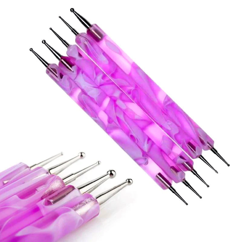 Nail Dotting Tools 2-way 5pcs Set - Image 5