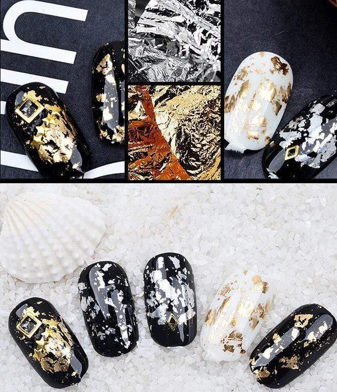 Nail Art Leaf Foil - Image 14
