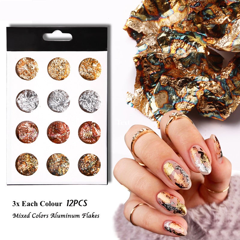 Nail Art Leaf Foil - Image 15
