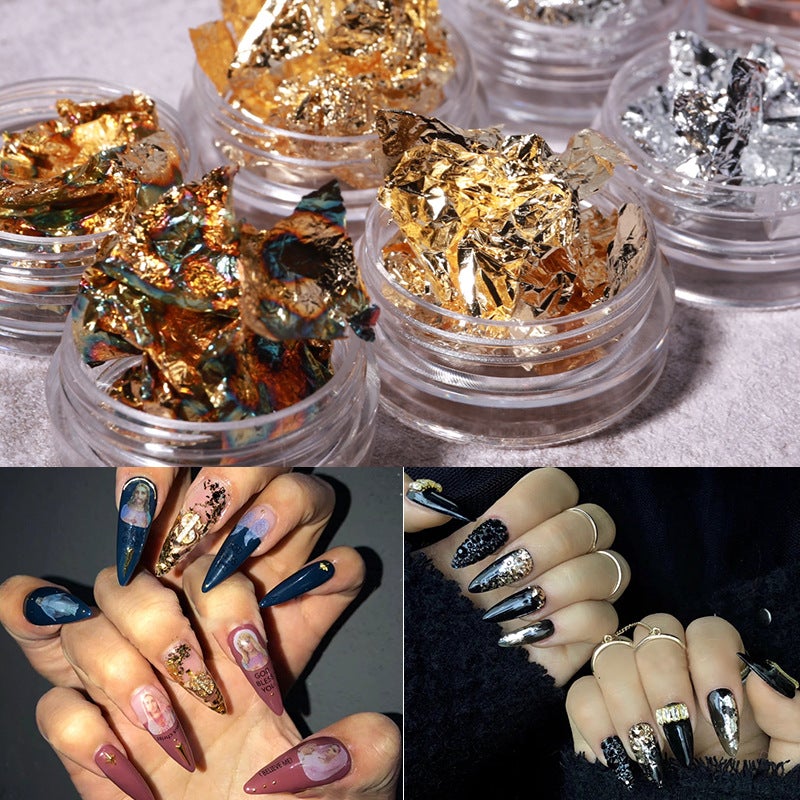Nail Art Leaf Foil - Image 16