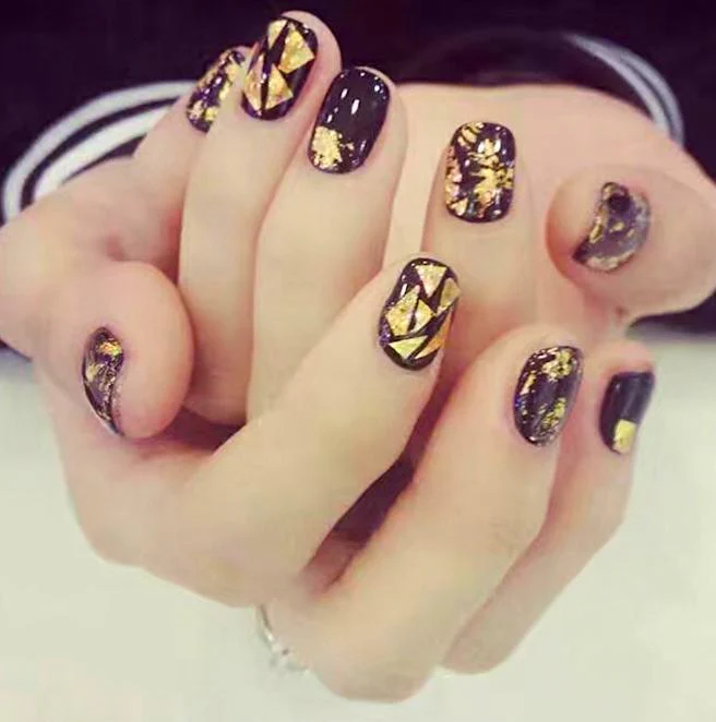 Nail Art Leaf Foil - Image 4