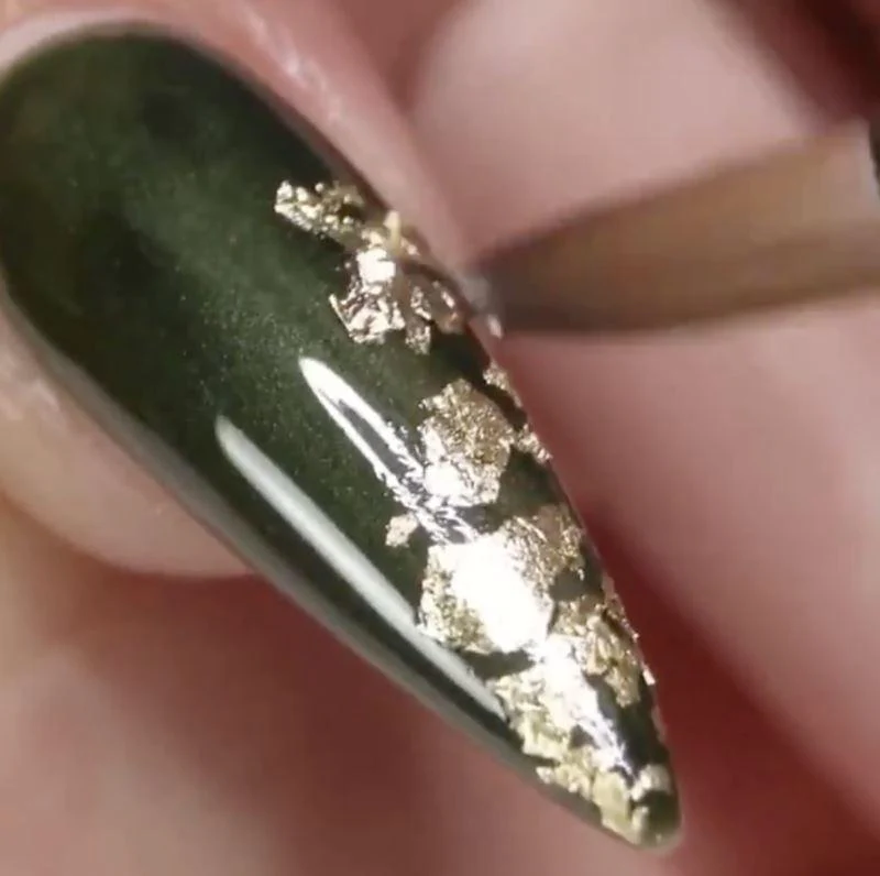 Nail Art Leaf Foil - Image 9