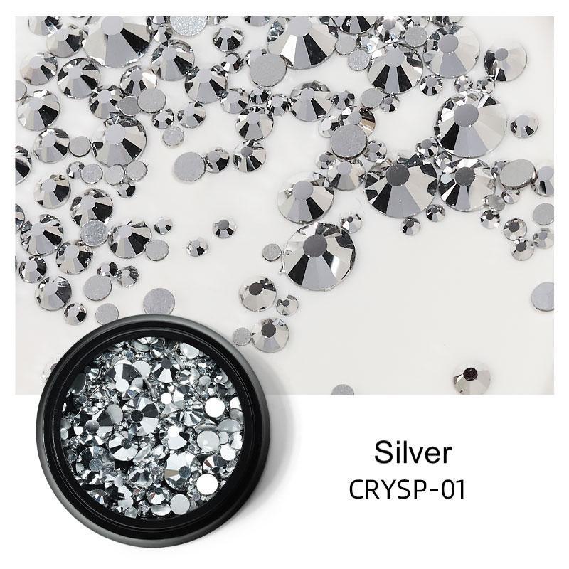 Nail Art Mix Rhinestones Sizes 175pcs - Image 3