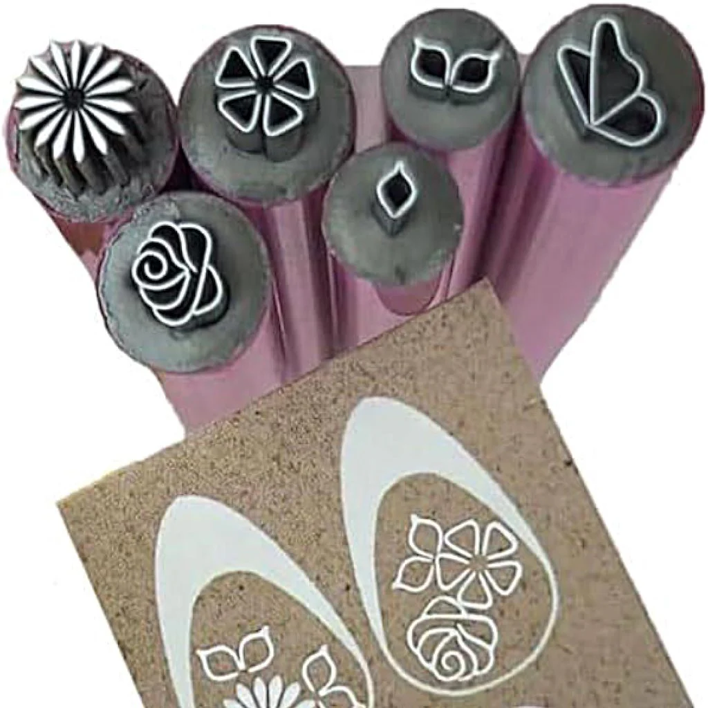 Nail Art Pattern Design Metal Tool Set - Image 15
