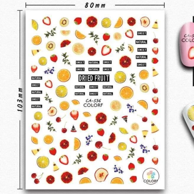 Nail Art Stickers CA COLORF - Image 11