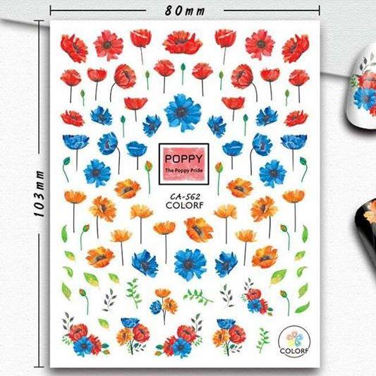 Nail Art Stickers CA COLORF - Image 15