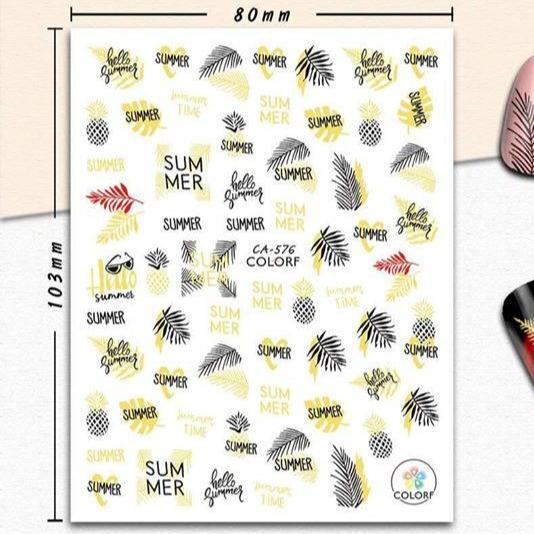 Nail Art Stickers CA COLORF - Image 16