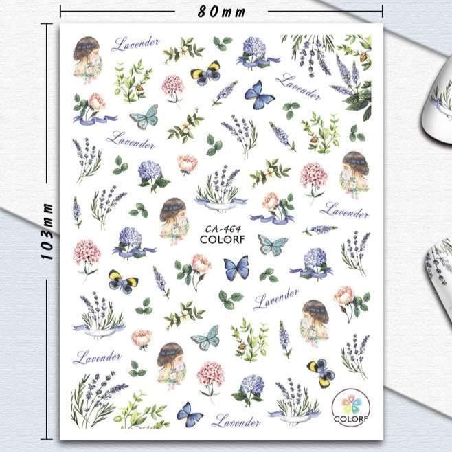 Nail Art Stickers CA COLORF - Image 4