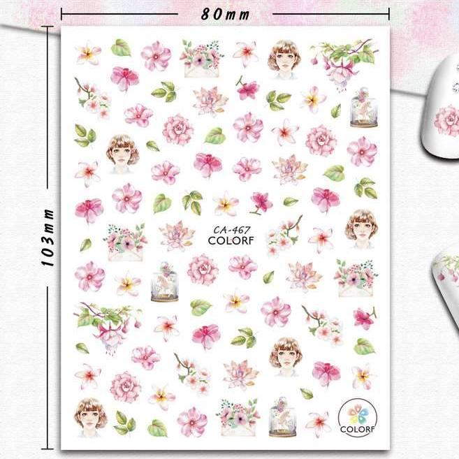 Nail Art Stickers CA COLORF - Image 5