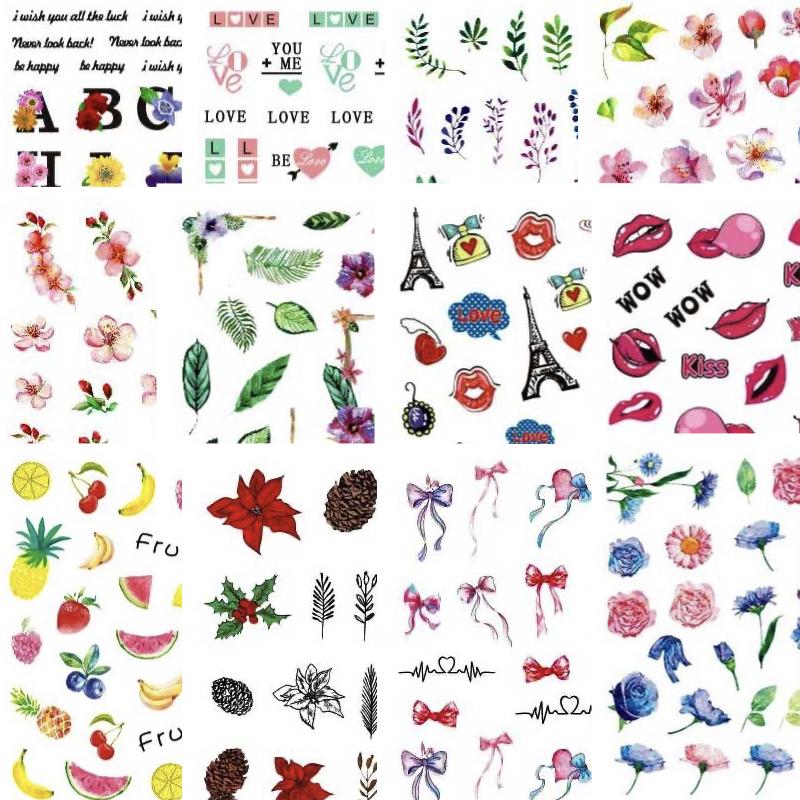 Nail Art Stickers E Collection