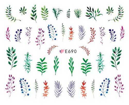 Nail Art Stickers E Collection - Image 10