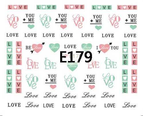 Nail Art Stickers E Collection - Image 8