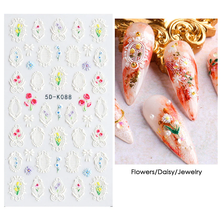 Nail Art Stickers - Halloween Festival - Image 10
