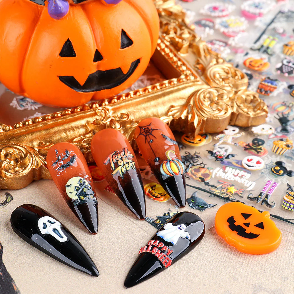 Nail Art Stickers - Halloween Festival - Image 2